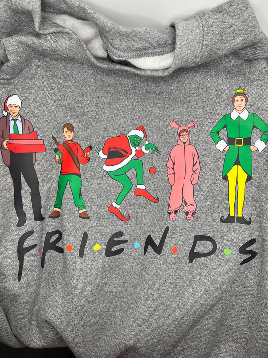 Christmas friends crew