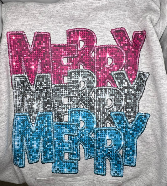 merry (bright colors) hoodie