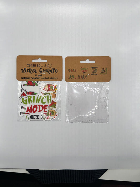 grinch sticker bundle