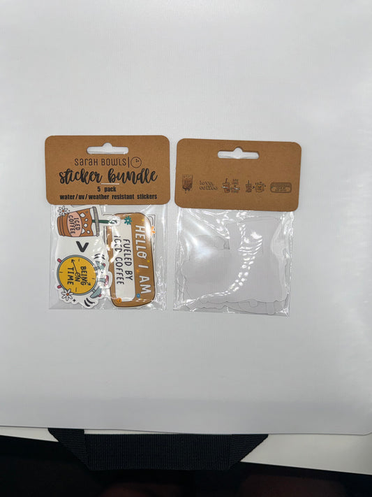 coffee sticker bundle