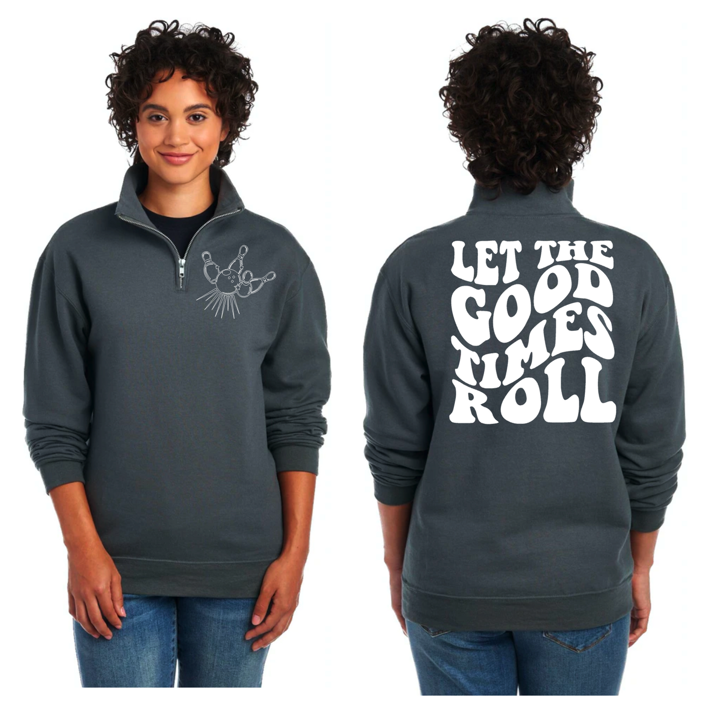 let the good times roll quarter zip
