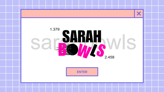 sarahbowls logo sticker