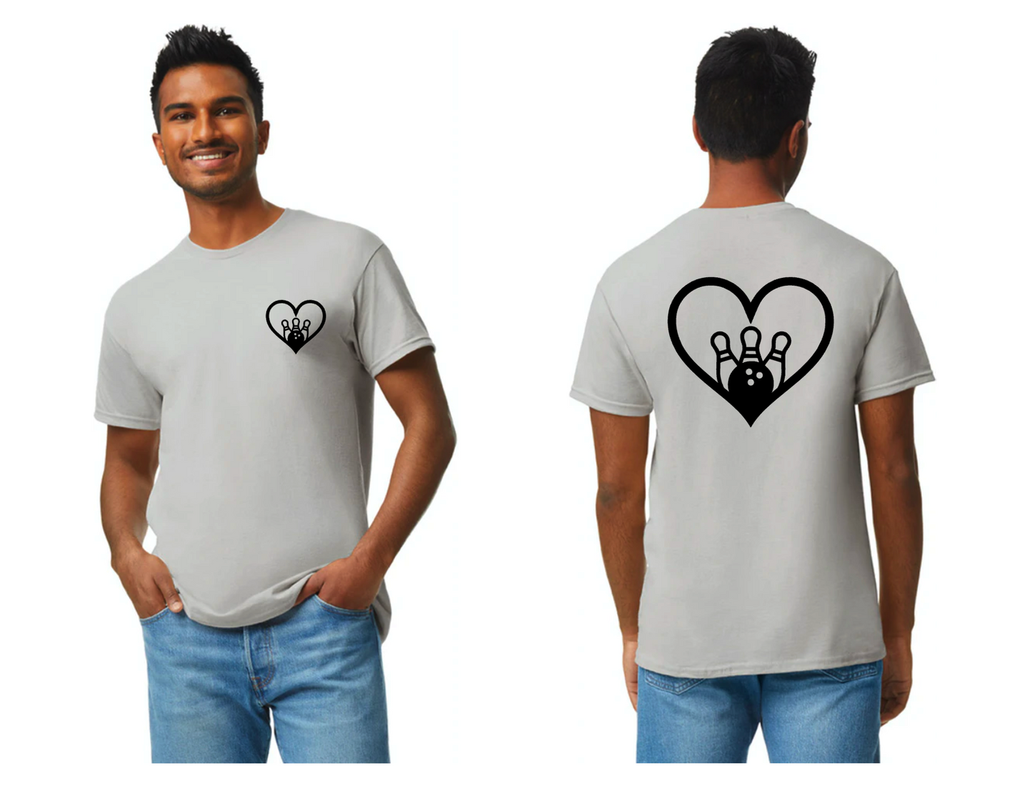 heart bowling shirt